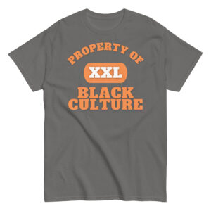 Men's classic tee Property-Of-Black-Culture-Alfa-in-Black-Letters